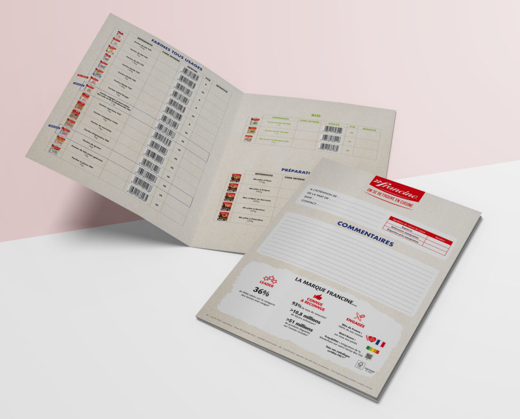 Plan de vente Francine