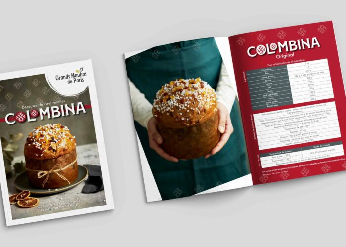 Livret recette Colombina - Grands Moulins de Paris © Emilie APRICENA