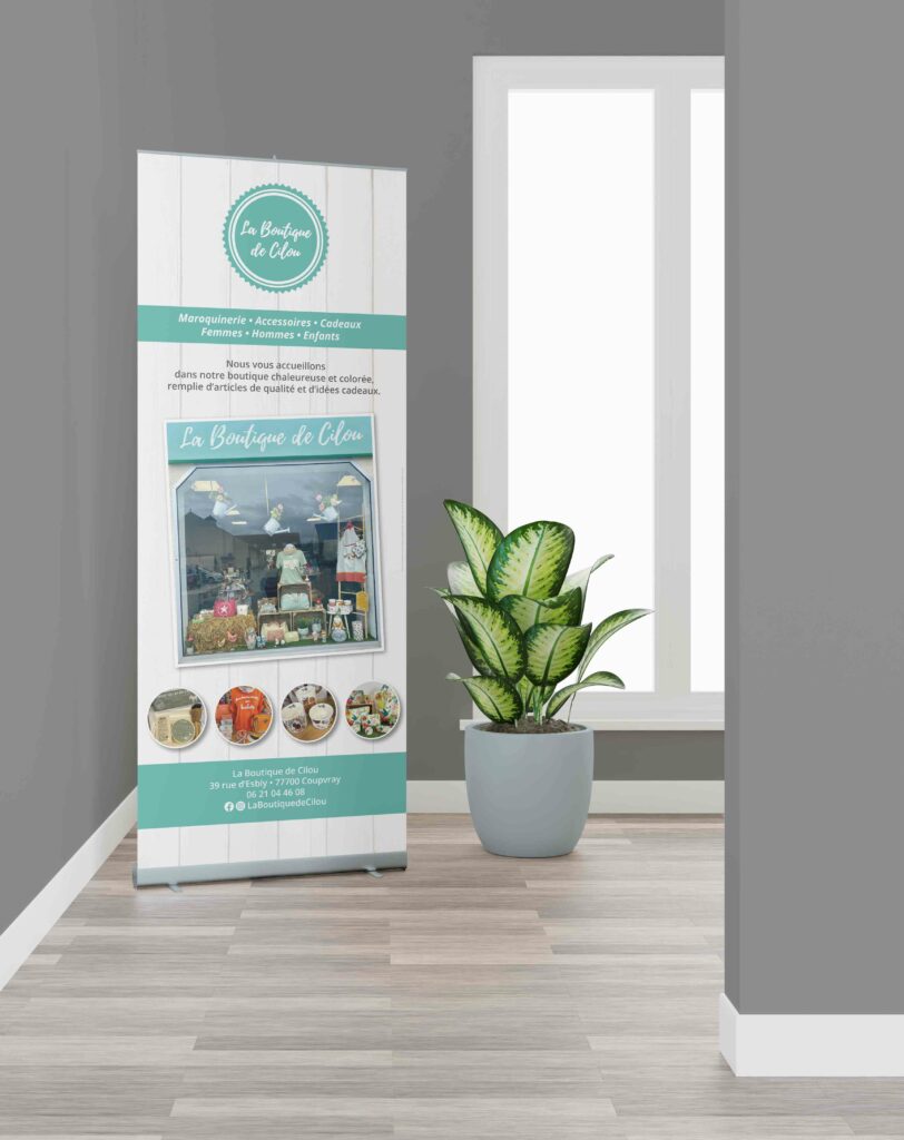 Rollup La Boutique de Cilou