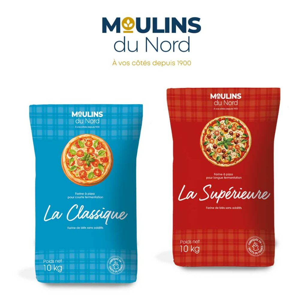 Création de sac farine – Les Moulins du Nord