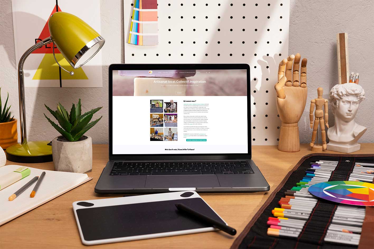 Création du site internet d'une association d'artisans