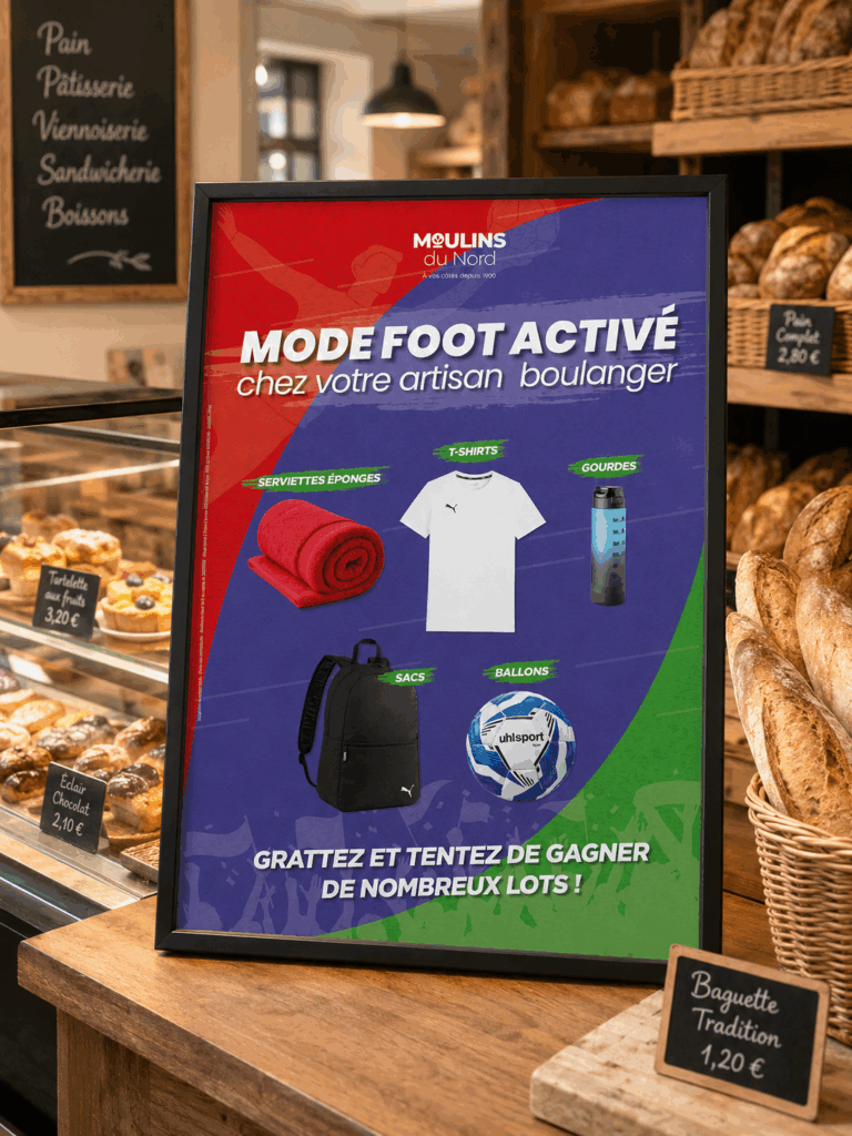 Campagne promotionnelle Moulins du nord
