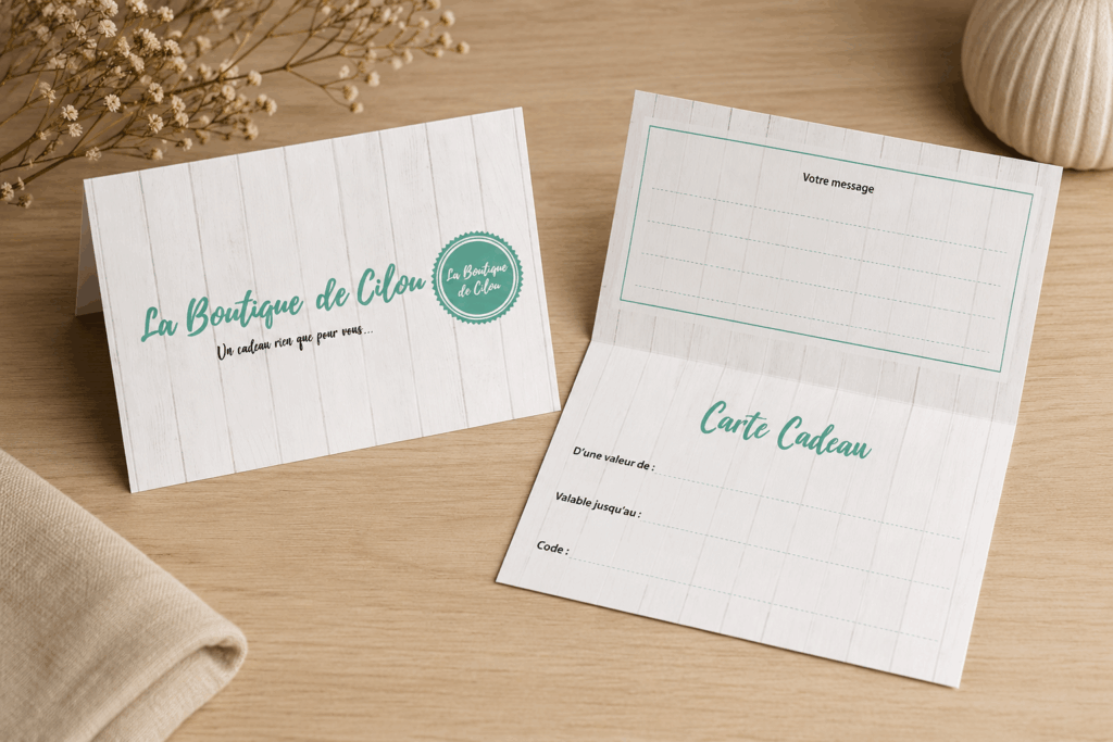 Carte cadeau La Boutique de Cilou